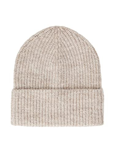 TOM TAILOR Denim Damski Czapka beanie 1033066, 30224 - Cloud Grey Melange, ONESIZE