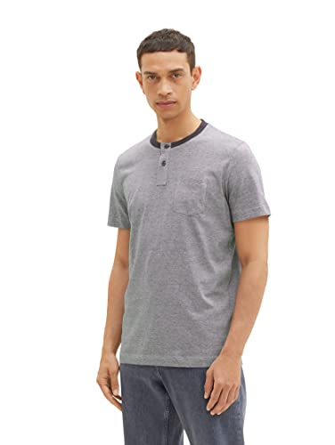 TOM TAILOR Koszulka męska 1036438, 31989-Navy Stonington Blue Stripes, XL, 31989 - Navy Stonington Blue Stripes, XL