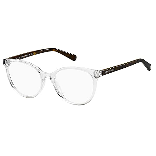 Tommy Hilfiger TH 1888 okulary, kryształowe havana, 52 damskie, Kryształ Havana