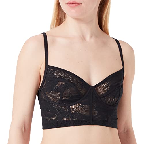 Triumph Smart Deco Bustier Biustonosz Kobiety, Czarny, 70