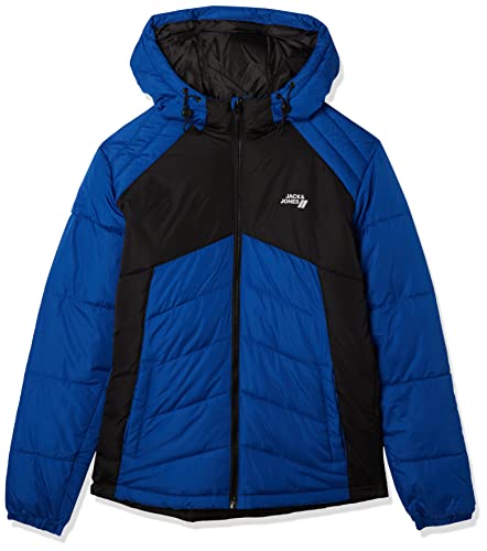 Jack&JONES męska kurtka pikowana JCOBLOCK Blue Iolite, rozmiar XL