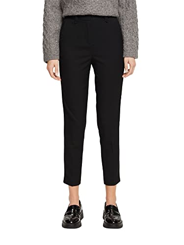 ESPRIT Damskie spodnie 112EE1B312, 001/BLACK, 40