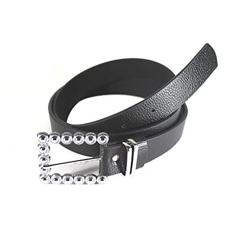 Piccola Lala Damski pasek Es-pl-aymblt-000107, czarny, L