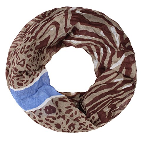 NALLY Szalik damski 90800002-NA02, Bay Zebra, rozmiar uniwersalny, Bay Zebra, jeden rozmiar