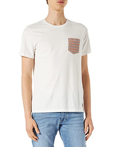 Blend Męski T-shirt, 110602/Snow Weiss, S