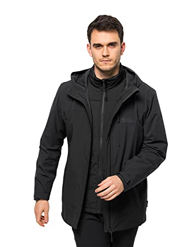 Jack Wolfskin Kurtka męska, czarny, XL