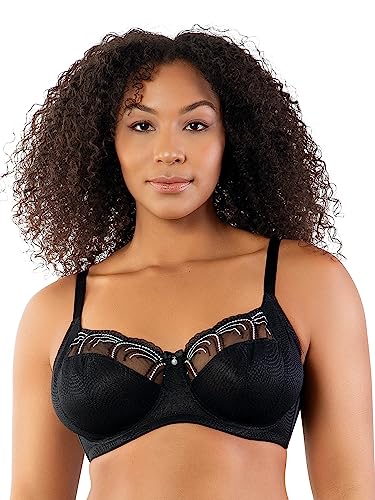 Parfait Pearl P60923 damski biustonosz bez podszewki z pełnym biustem - różowy kamea-38F różowy, różowy, 85G
