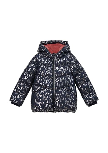 s.Oliver Dziewczęca kurtka długi rękaw, Ciemnoniebieski Aop, 98 cm