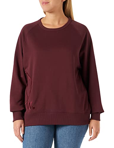 G-STAR RAW Damski sweter Raw Embro Logo R, Fioletowy (Vineyard Wine A613-d303), XXS