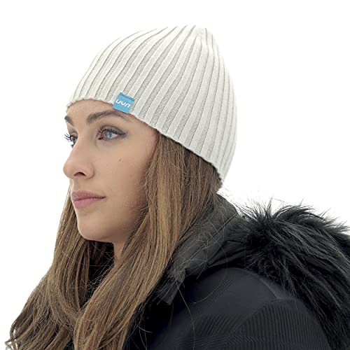 UYN Czapka Cashmere Beanie unisex, biały, jeden rozmiar