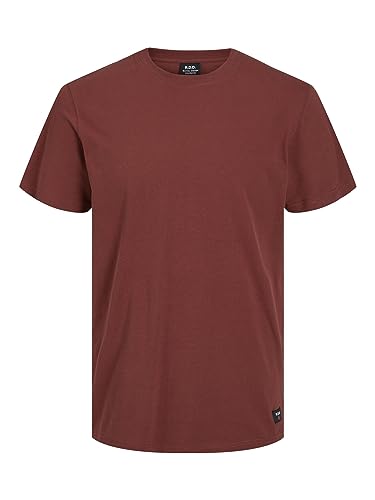 JACK & JONES Męski T-shirt RDD Dan, Fired Brick, L