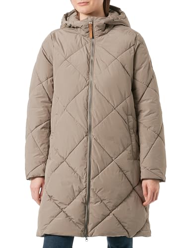 camel active Płaszcz damski, ciemnobrązowy, 40