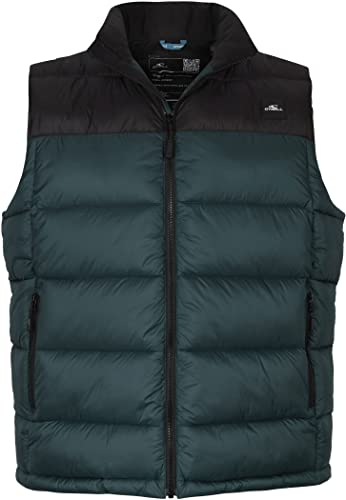 O'NEILL O'Riginals męska kurtka puchowa, głęboki morski kolor, XL, XXL (4 sztuki), Głęboki turkusowy blok kolorów, XL-XXL