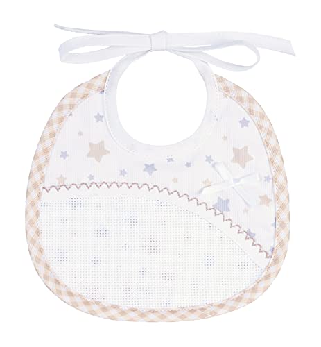 FILET Unisex Baby Am2232t śliniaczek, taupe, rozmiar uniwersalny