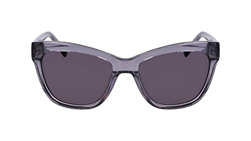 DKNY Damskie okulary przeciwsłoneczne DK543S, Crystal Smoke, jeden rozmiar, Krystaliczny dym, Rozmiar uniwersalny