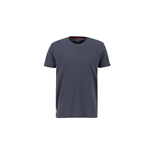 ALPHA INDUSTRIES Koszulka męska, 136-greyblack, XL