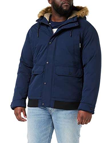 JACK & JONES Jjwinner Bomber kurtka męska, granatowy blezer, M