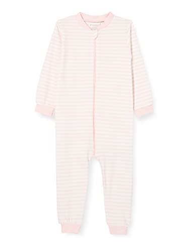 FIXONI Dziecko Schlafanzug Interlock Ohne Füsse śpioszki dla małych dzieci, Lt.rose Yd Stripe, 56 cm