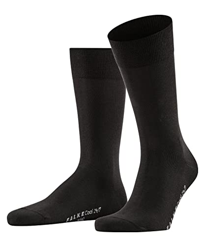 FALKE Mężczyźni Skarpety Cool 24/7 M SO Organiczna Bawełna jednokolorowe 1 Para, Brązowy (Brown 5930), 43-44