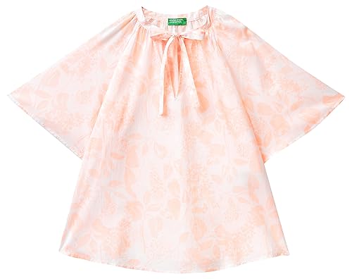 United Colors of Benetton Koszula damska, Biały wzorzysty 84n, M