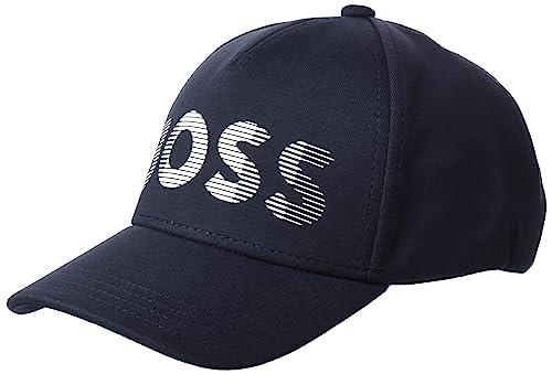 BOSS Męska czapka METASTRIPE, ciemnoniebieska 402, rozmiar uniwersalny, Dark Blue402., jeden rozmiar