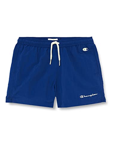 Champion Szorty kąpielowe dla dzieci i chłopców Eco Future Pacific Sand z recyklingu nylon szorty bermudy, Blu (College), 9-10 Lat
