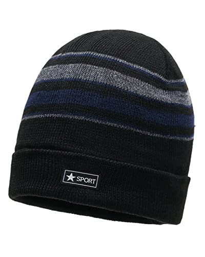 CM-Kid Męska czapka beanie, niebieski, jeden rozmiar