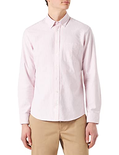 Seidensticker Męska koszula z długim rękawem, regular fit, różowa, 6XL, Rosa, 6XL