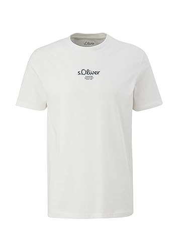 s.Oliver T-shirt męski krótki rękaw biały S, biały, S
