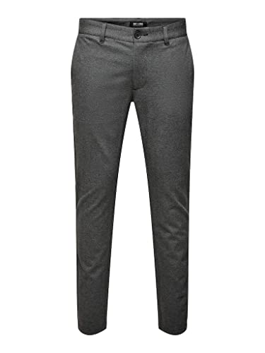 ONLY & SONS Spodnie męskie, czarny, 34W / 32L