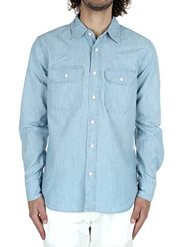 Replay Koszula męska, 10 jasnoniebieskich, S