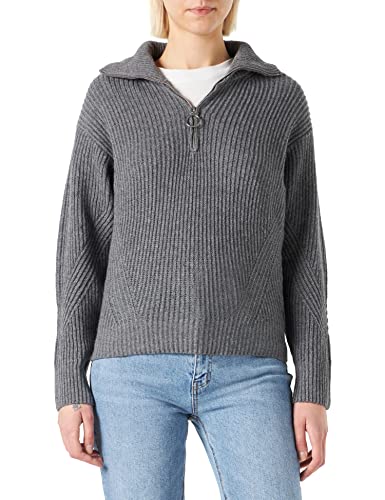 United Colors of Benetton Sweter damski, szary melanż 507, L