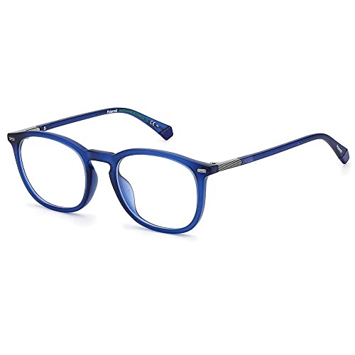 Polaroid PLD D431/f Sunglasses, IPQ/21 MTTBLU Blue, 52 męskie, Ipq/21 Mttblu Blue, 52