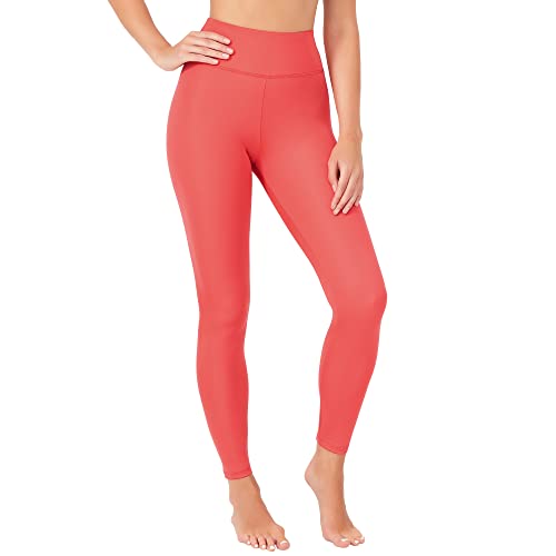 LOS OJOS Basics legginsy do jogi, treningu i na co dzień, koralowy, XS