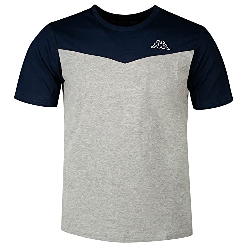Kappa Męski t-shirt Elixom, szary, S, szary, S