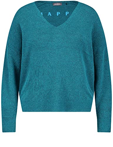 Samoon Sweter damski, niebieski (True Blue), 42