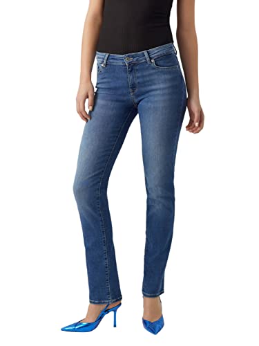 VERO MODA Dżinsy damskie, niebieski (medium blue denim), 28W / 34L