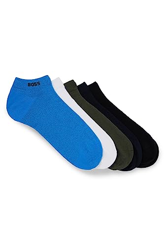 BOSS Męskie skarpety 5P AS Uni Color CC Ankle Socks, Open Miscellaneous, 43-46, Open Miscellaneous, 46 EU