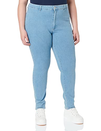 ONLY Onlblush Life Hw Sk legginsy damskie Noos, jasnoniebieski (light blue denim), XXL