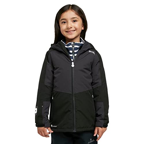 Regatta Dziecięca kurtka Beamz uniseks, Czarny/popiół, 11 Lata