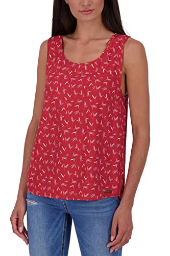 Alife and Kickin GiuliaAK B Blouse bluzka damska bluzka z krótkim rękawem XS-XXL, żurawina, M, Cranberry, M