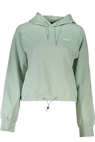 FILA Damska bluza z kapturem BAALBERGE Cropped Hoody, Silt Green, XS, Silt Green, XS