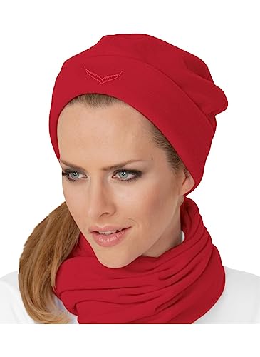 Trigema Czapka damska, Czerwony (wiśnia 036), L
