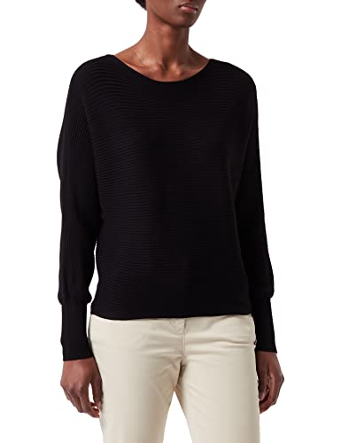 ONLY Damski sweter z dzianiny krótki, czarny, L