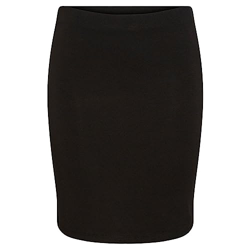 PIECES Damska spódnica ołówkowa Pcnaya Hw Pencil Skirt Noos, czarny, M