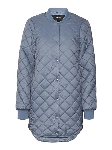 Vero Moda Vmhayle 3/4 kurtka Noos Pikowana kurtka Kobiety, niebieski (China Blue), L