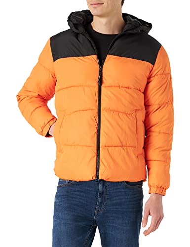 JACK & JONES Męska kurtka puchowa Jjchili z kapturem, Exuberance/Detail:blocking, XL