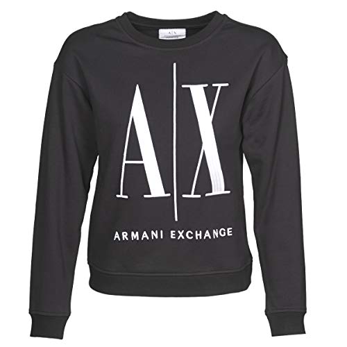 Armani Exchange Icon Project Damska bluza, (Black 1200), XL