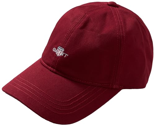 GANT Czapka baseballowa unisex, Plumped Red, S-M