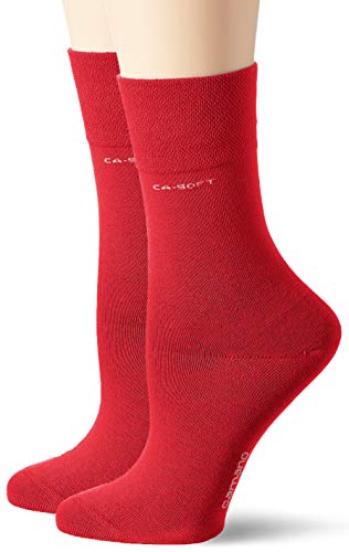 Camano Skarpety damskie 3642, czerwony (True Red 0041), 39-42 EU